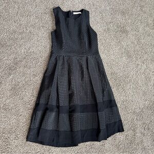 Everleigh Small Petite Elegant Black Sleeveless Dress Mint Condition!